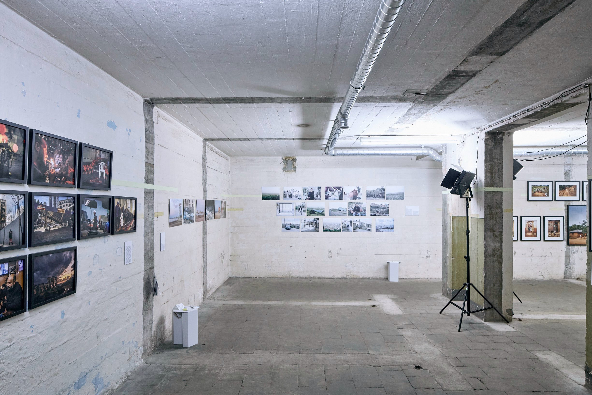 Ausstellungsansicht der Ausstellung der Sektion Rheinland im Jahr 2025
